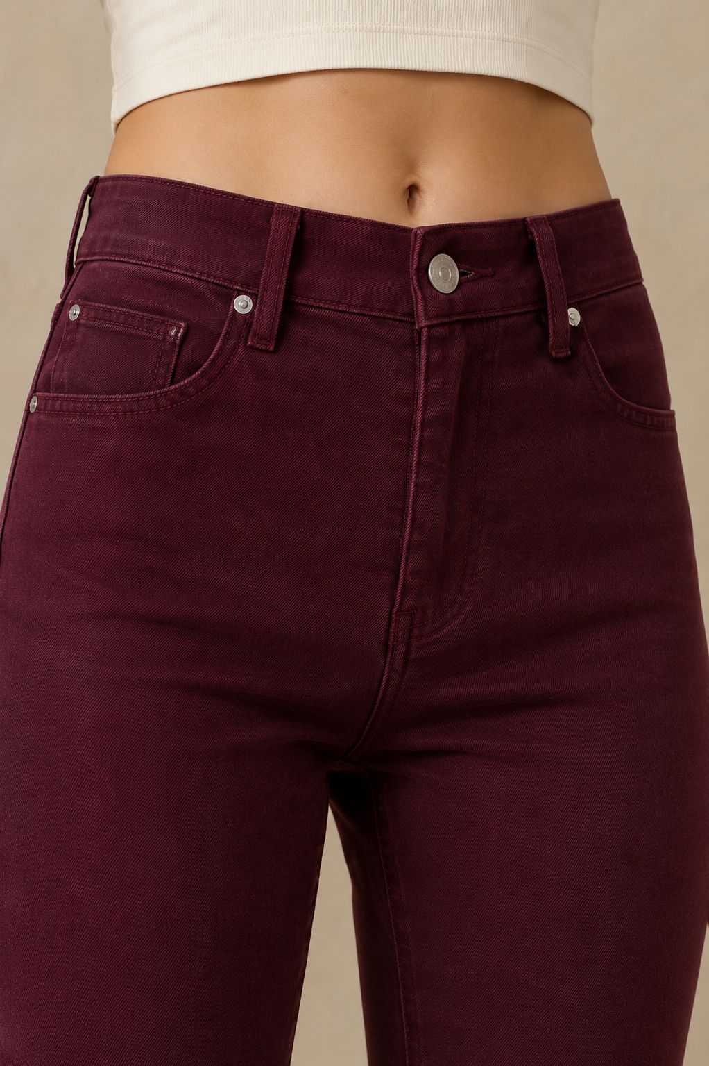 XLJ Fringe Ending High Waisted Mom Fit Jean 764 - Tijuana