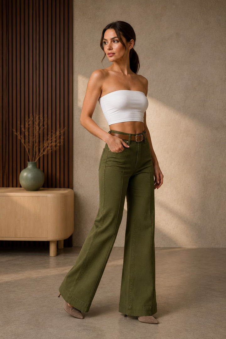 XLJ Jeans with Topstitch Detail - Washington