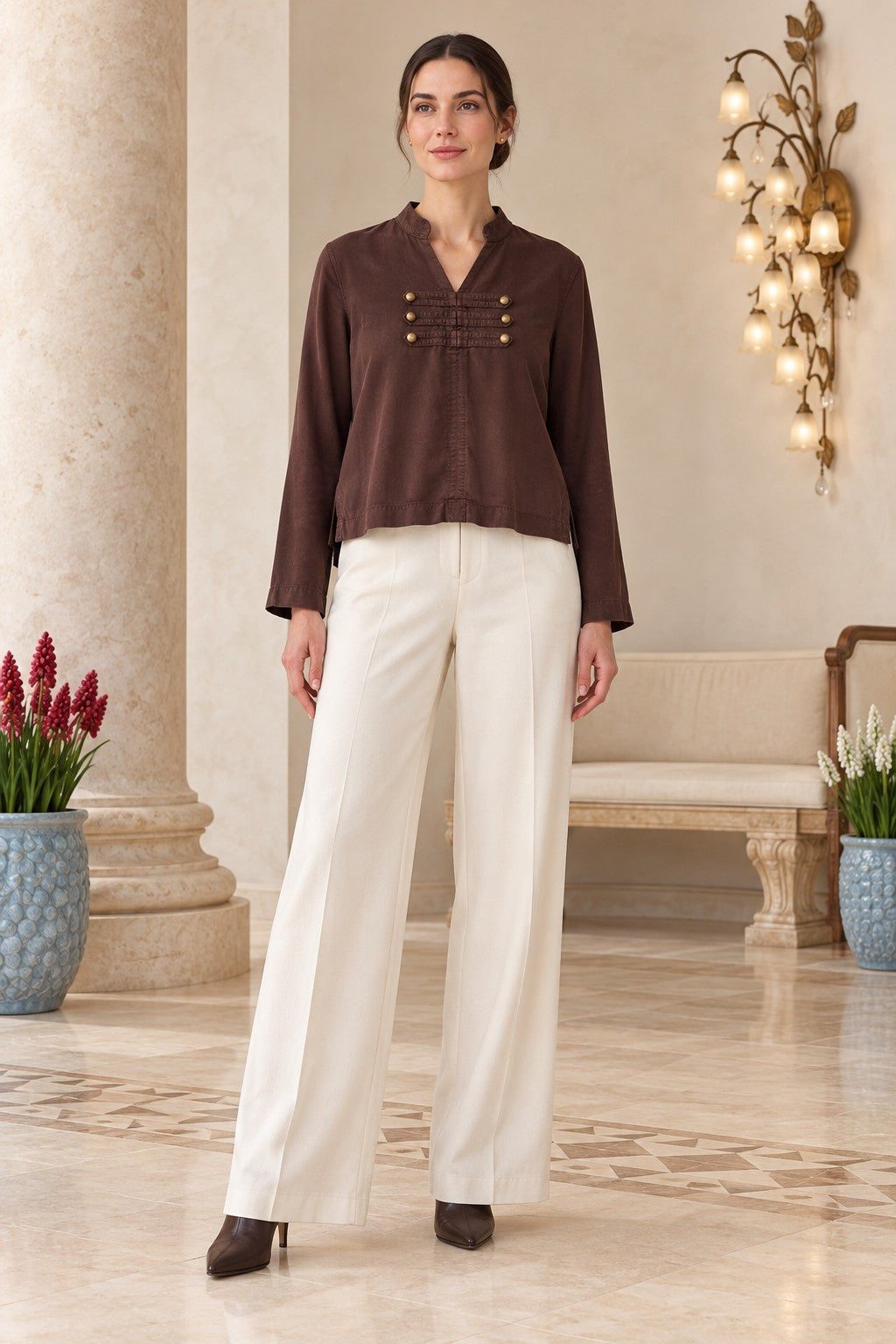 XLJ Napoleon Shirt 6407 - Novi