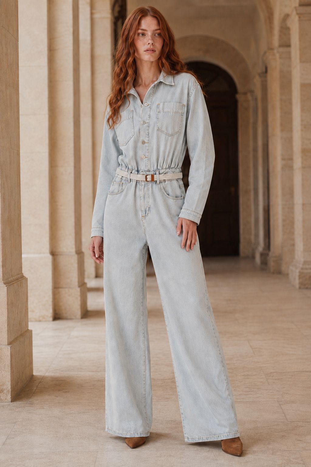 XLJ Overalls with Elasticated Waist - Aurora