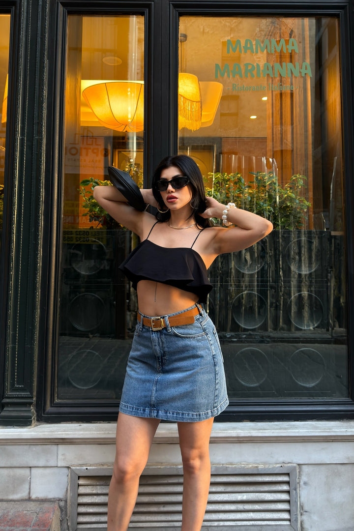 XLJ Mini Denim Skirt 1046 - Strood