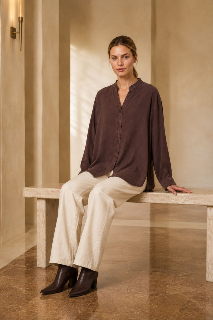 XLJ Long-Sleeved V-Neck Shirt HS641 - Council Bluffs