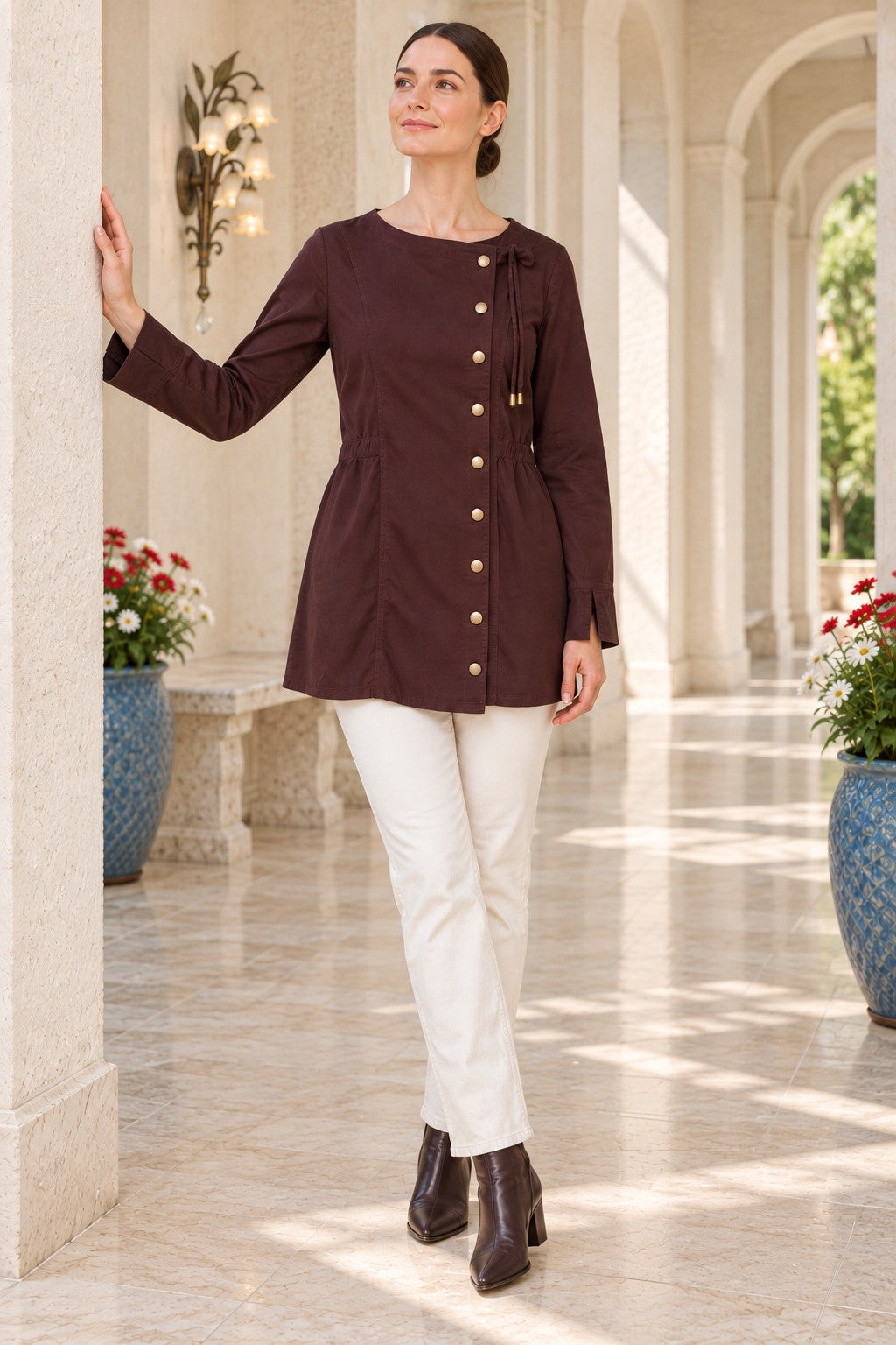 XLJ Medium Size Shirt with Elastic Waistband 6372 - Houghton le Spring