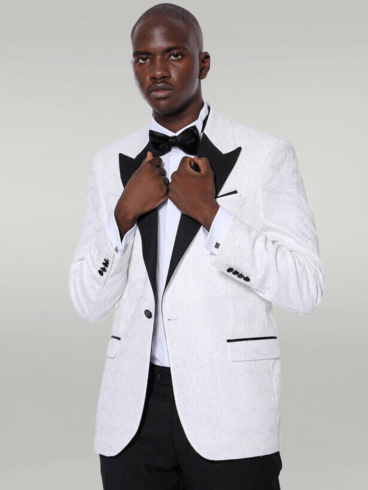 WSS Grey Sparkly Patterned Party Blazer  - Singen