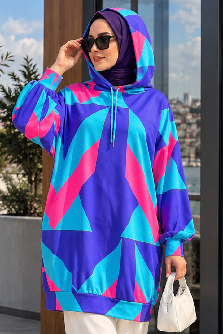 BGD Women Oversize Sweat Elbise - Saks - North Ridgeville
