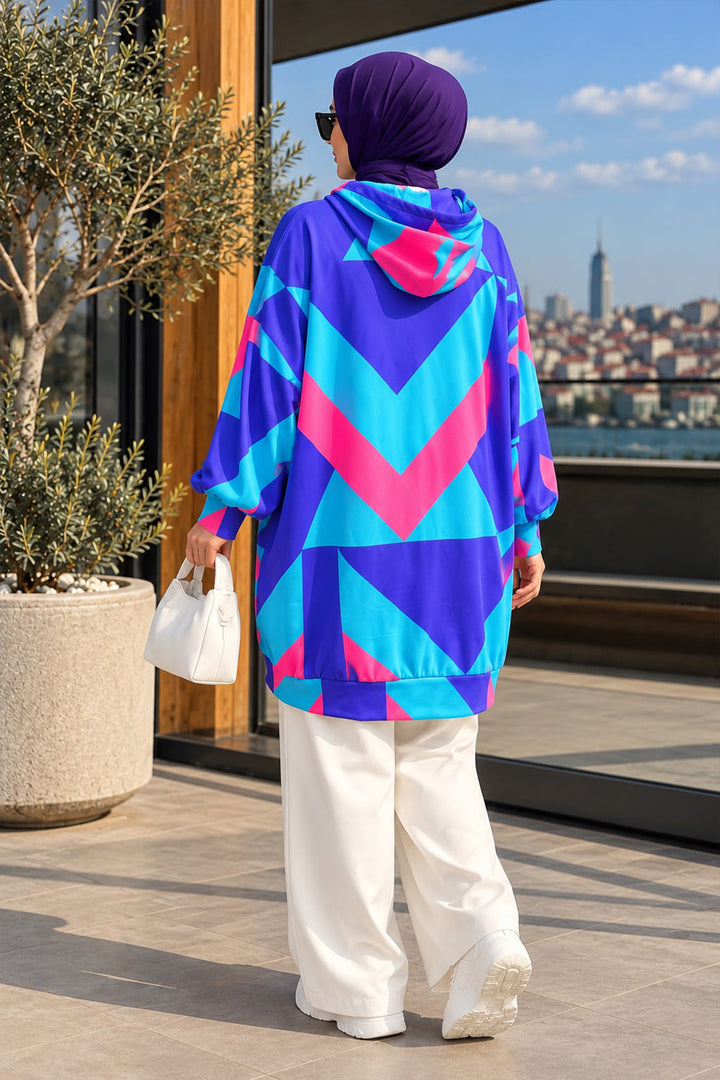 BGD Women Oversize Sweat Elbise - Saks - North Ridgeville