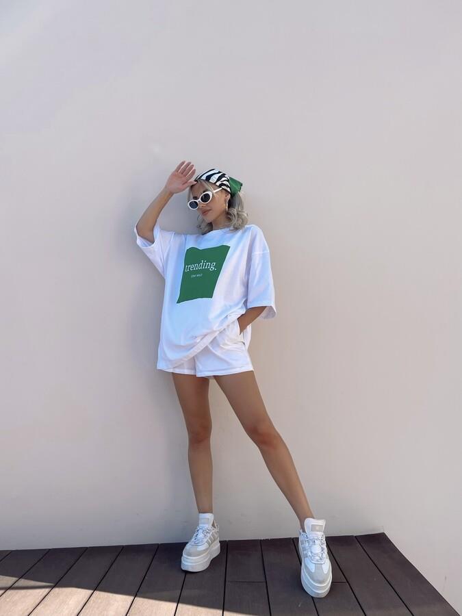 HLLY Women Trend T-shirt White - Kidderminster