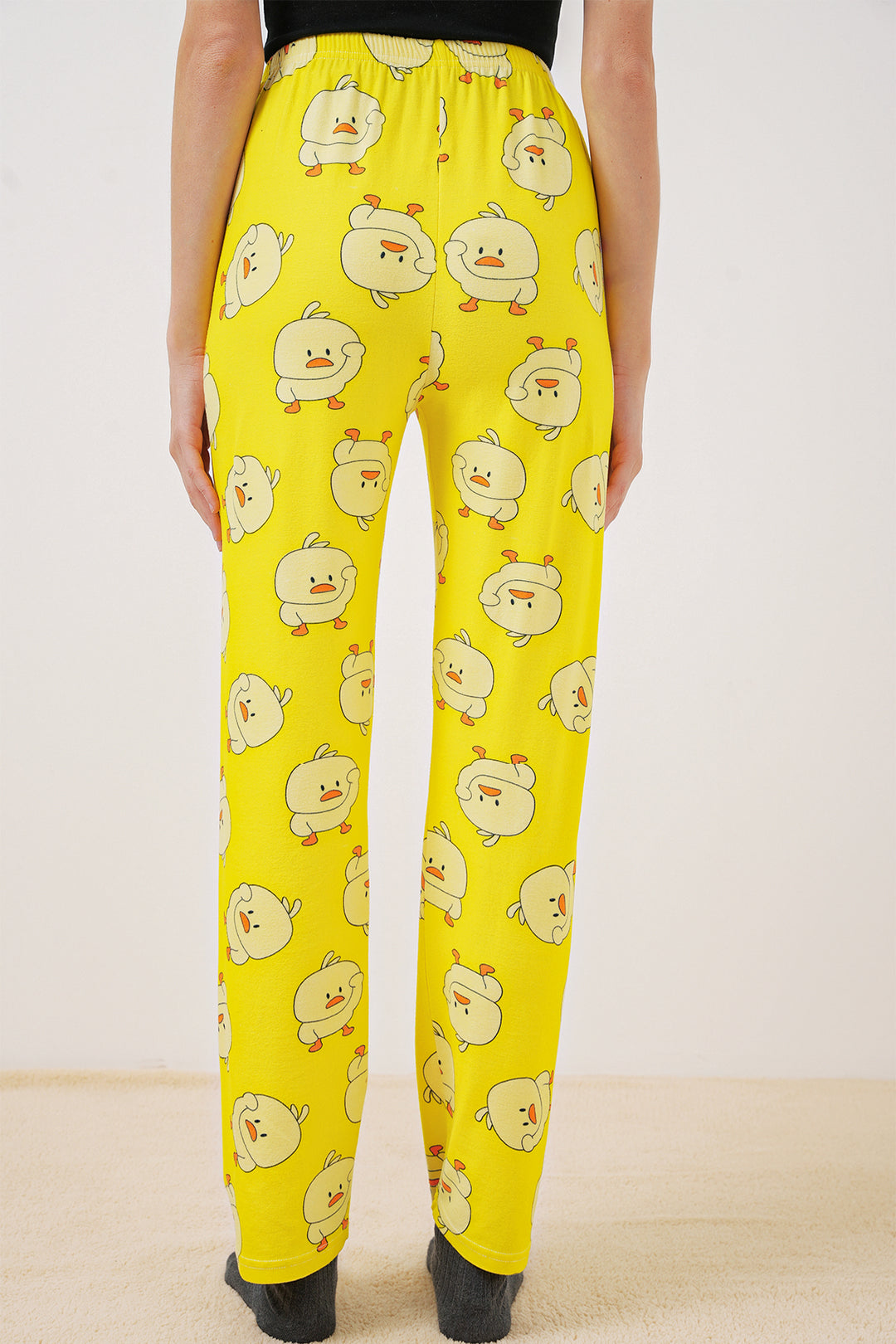 BGD Women Patterned Pyjama Bottoms - Yellow - Strasbourg