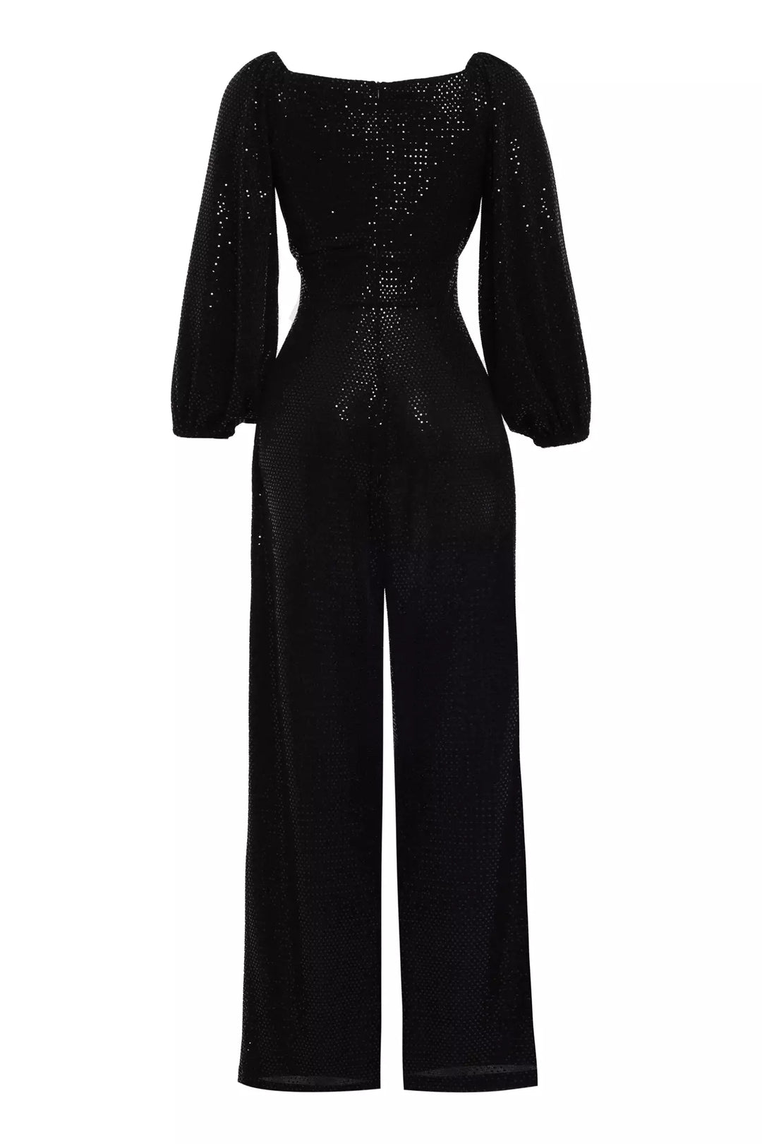 FRV Black sandy long sleeve maxi overalls - Lancaster