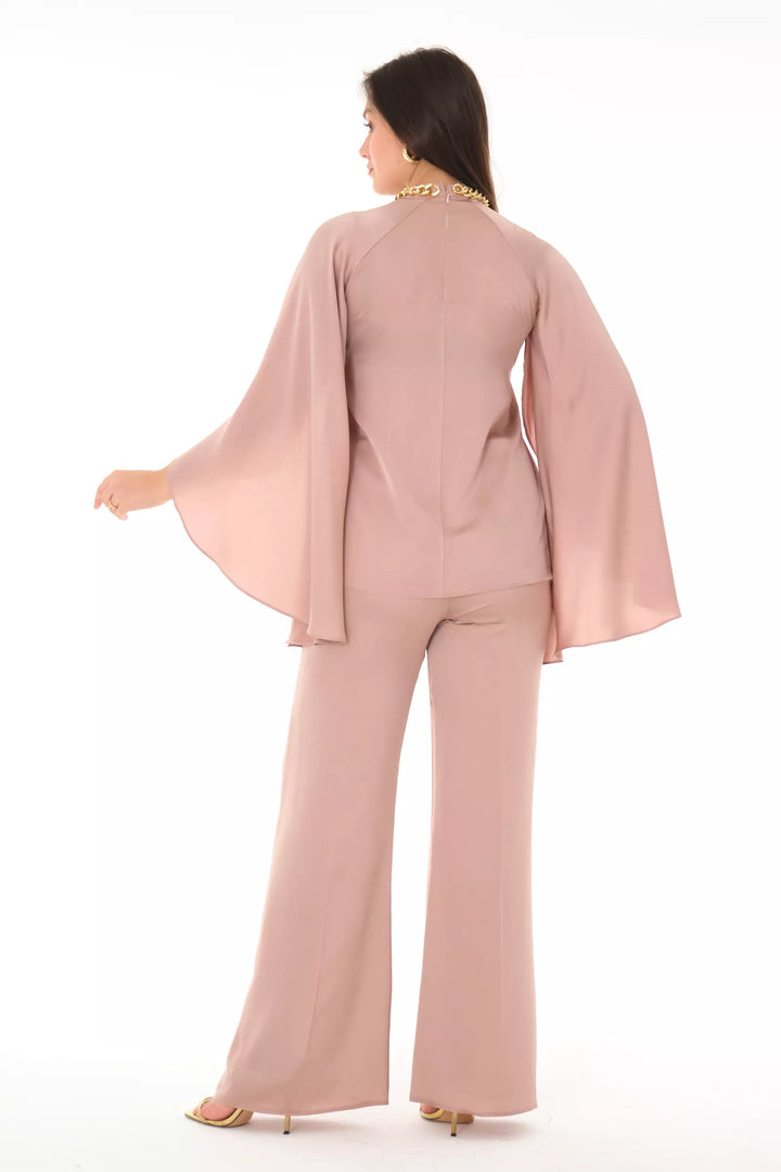 FRV Blush straight short sleeve maxi set - Rowley Regis