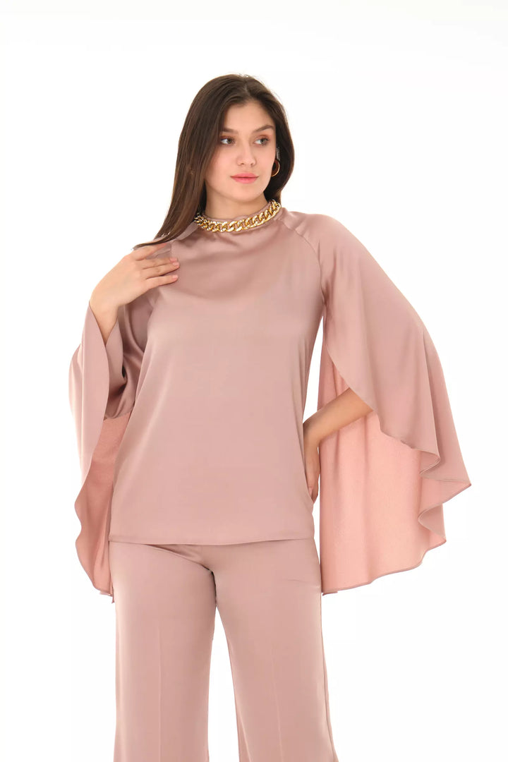 FRV Blush straight short sleeve maxi set - Rowley Regis