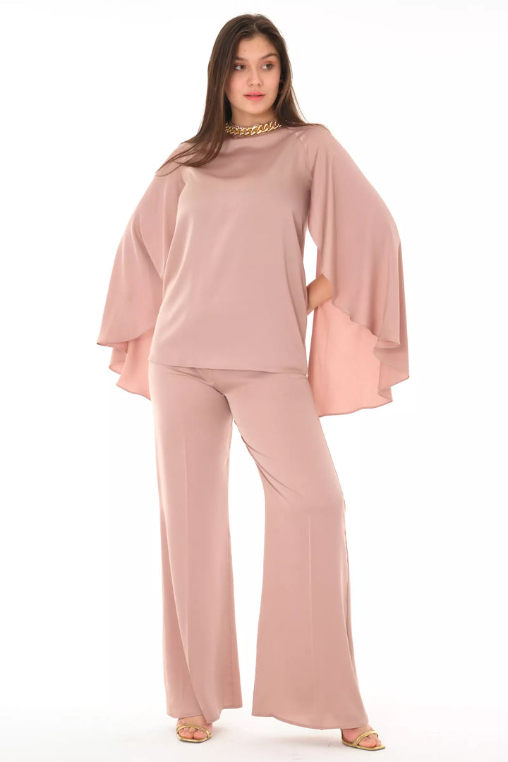 FRV Blush straight short sleeve maxi set - Rowley Regis