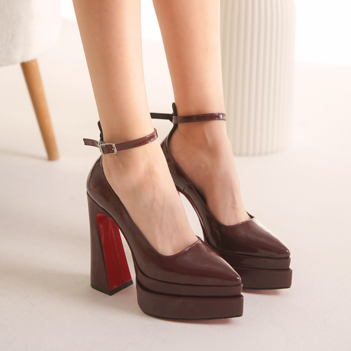 DSM Steve Bordo Leather Platform Women's Shoe - Newcastle under Lyme