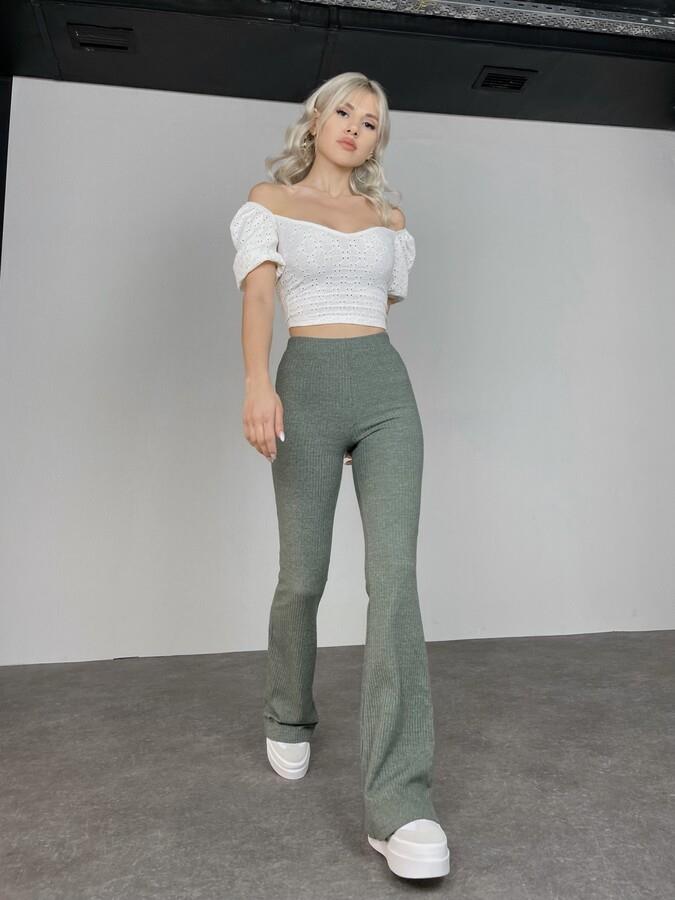 HLLY Women Sibil Pants Green - Pueblo