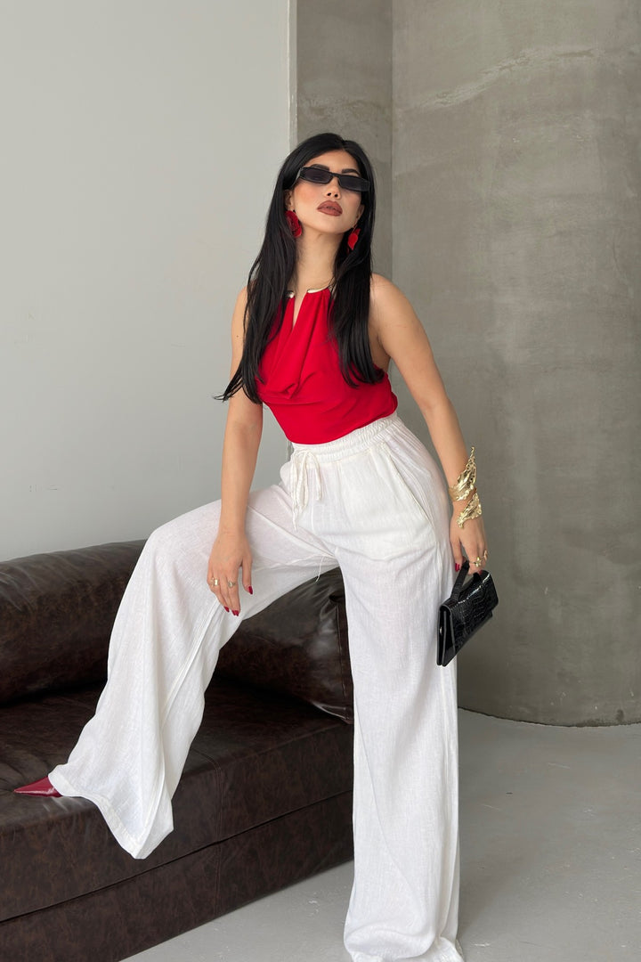 XLJ Elasticated Relaxed Trousers - West Babylon