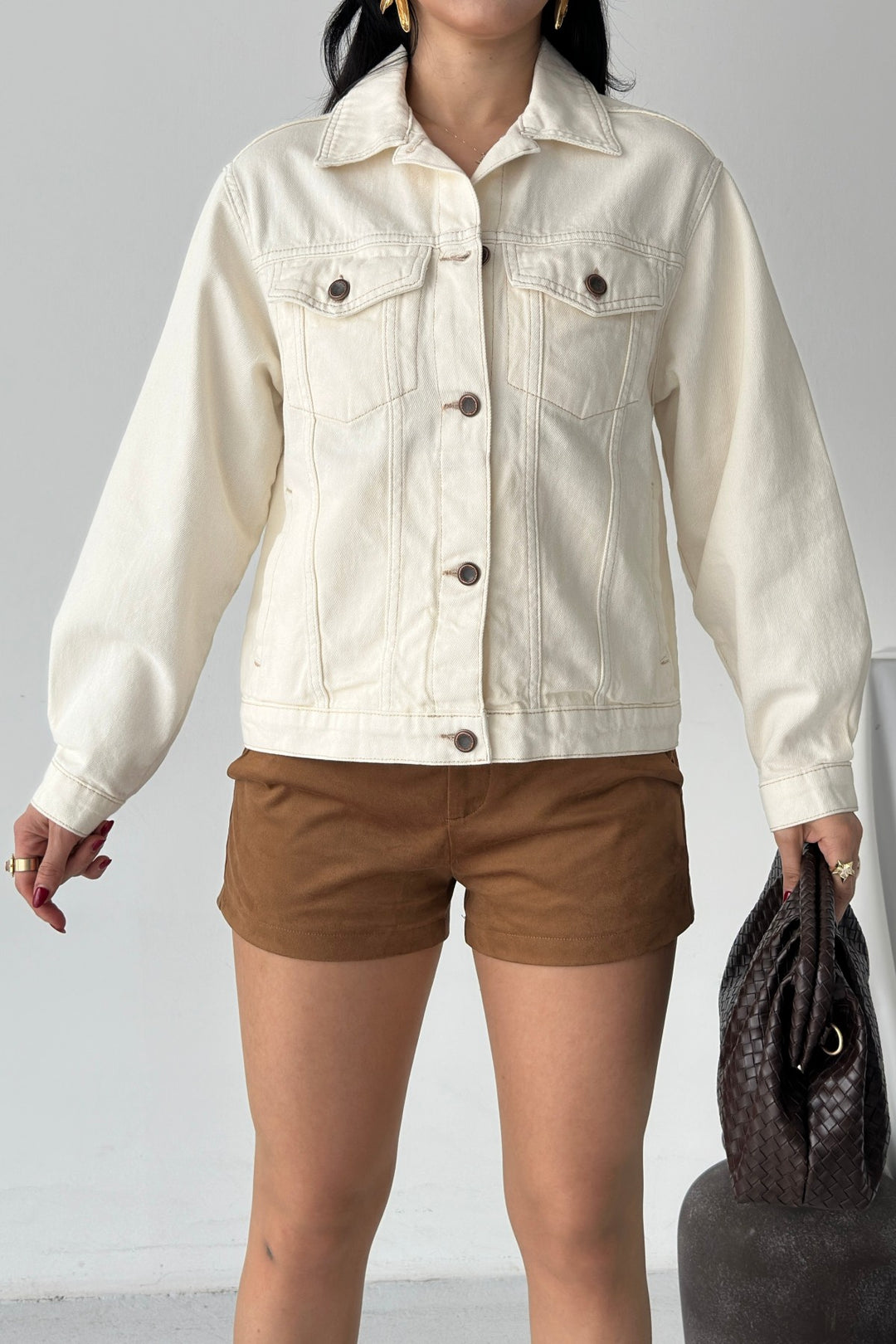 XLJ Denim Jacket with Buttons 6081 - Springfield