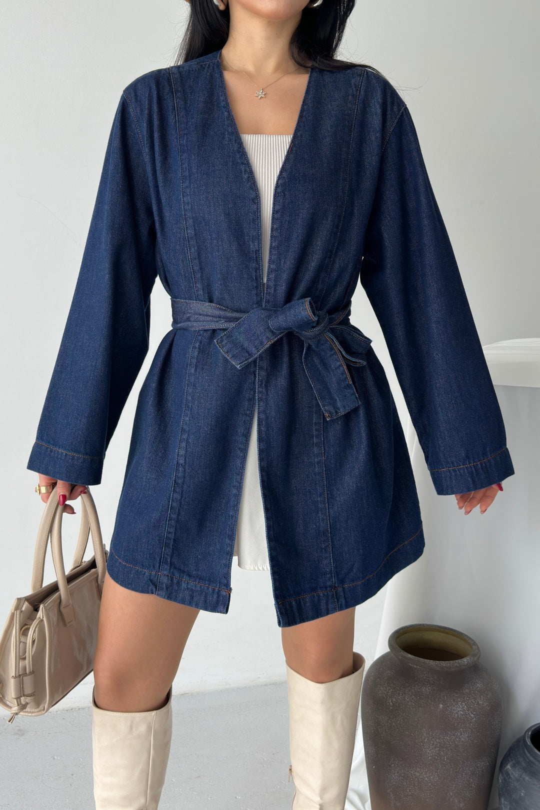 XLJ Belted Oversize Jacket - Galapagar