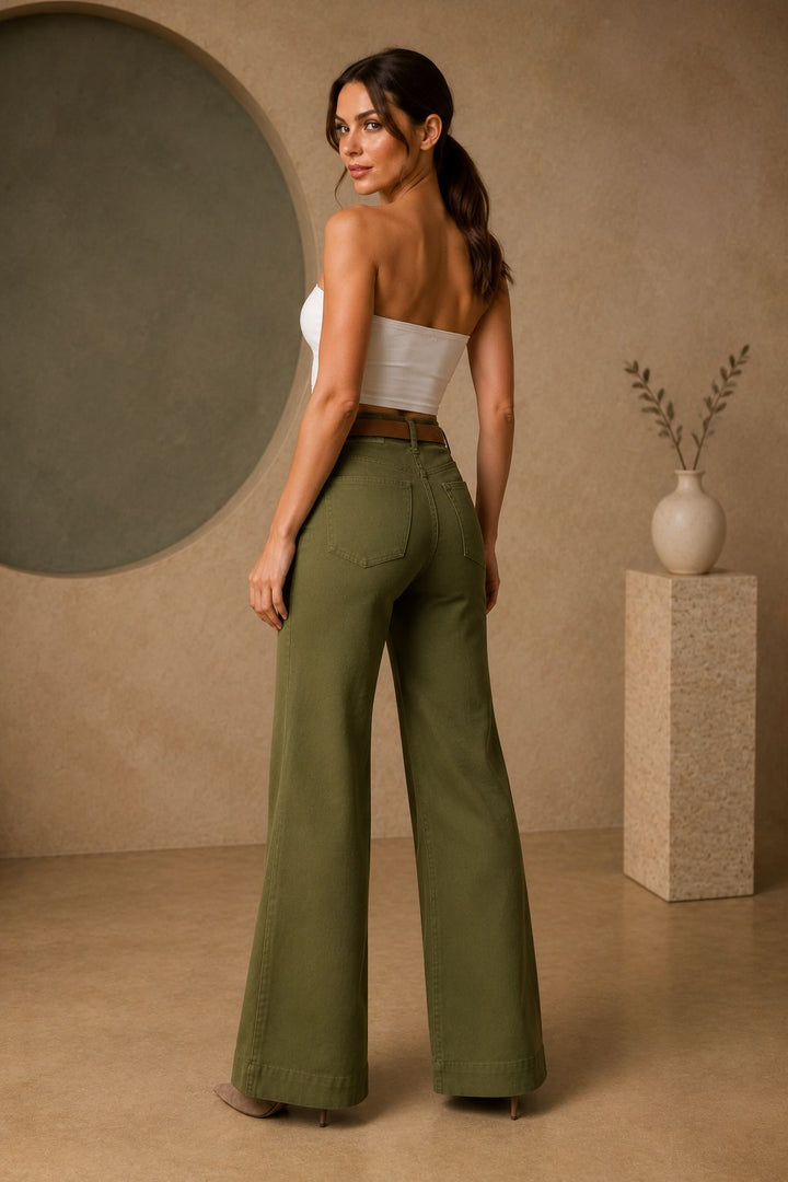 XLJ Jeans with Topstitch Detail - Washington