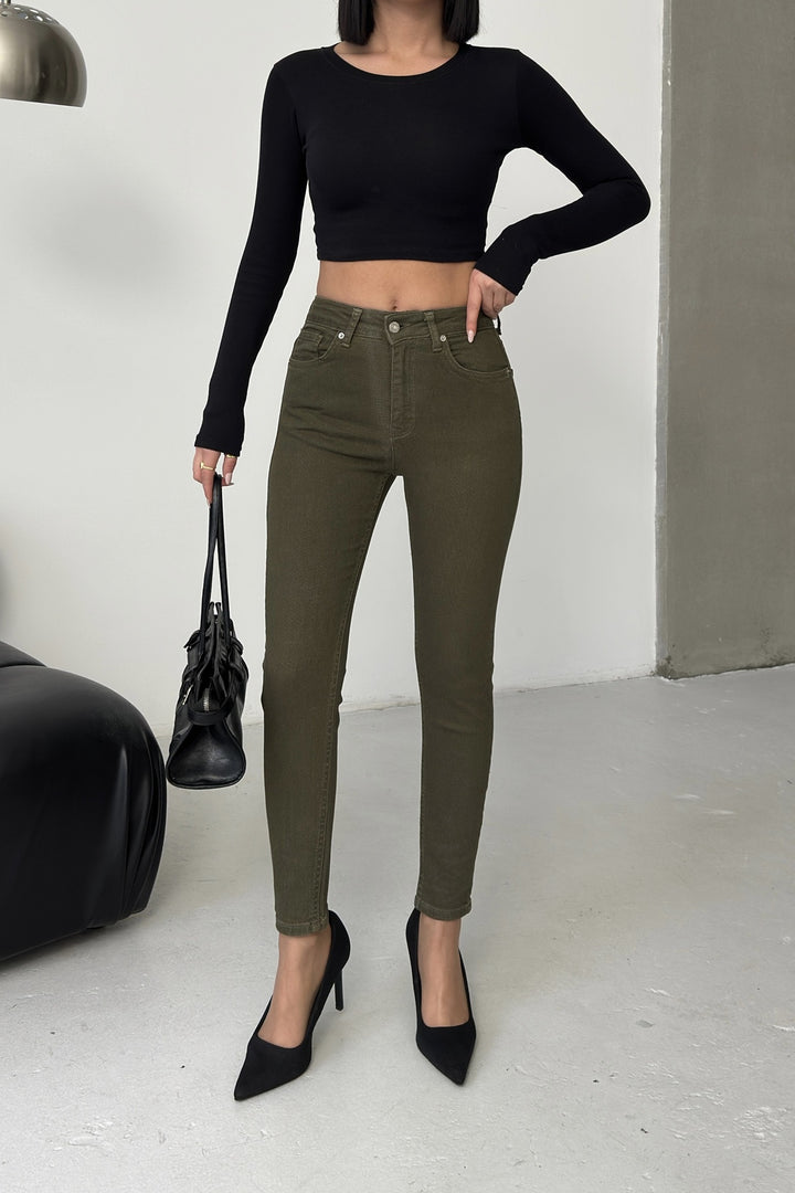 XLJ High Waisted Ankle Length Skinny Jean 815 - Chicoutimi