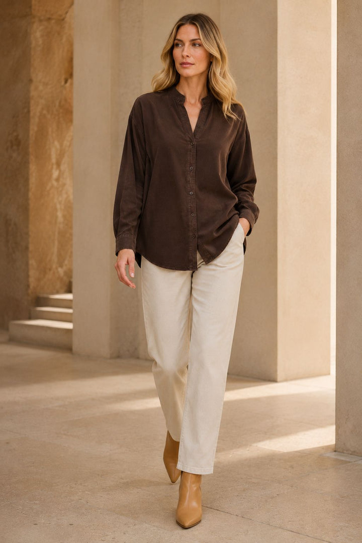 XLJ Long-Sleeved V-Neck Shirt HS641 - Maidstone
