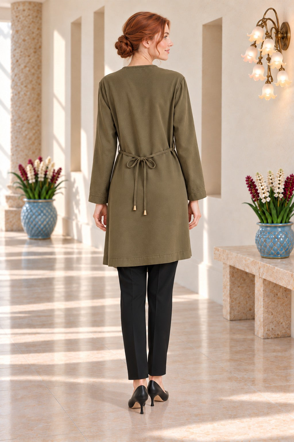 XLJ Asymmetric Button-Down Shirt 6403 - Meaux