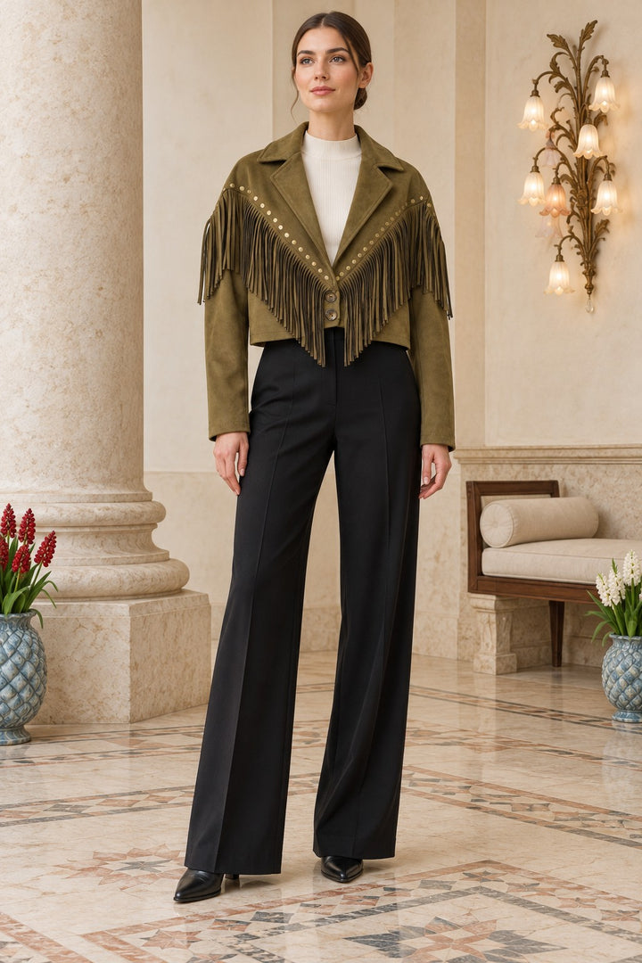 XLJ Short Jacket with Tassel Lining 6381 - Naucalpan de Juárez