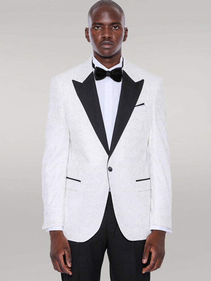 WSS Grey Sparkly Patterned Party Blazer  - Singen