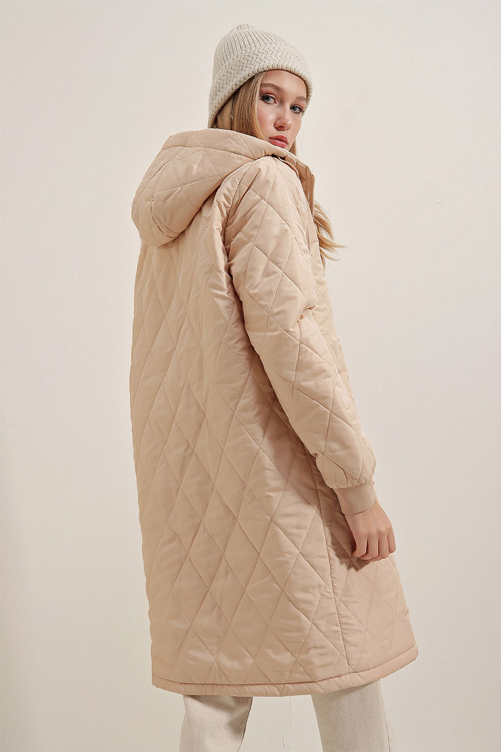 BGD Women Casual Puffer Jacket - Mink - Horad Zhodzina