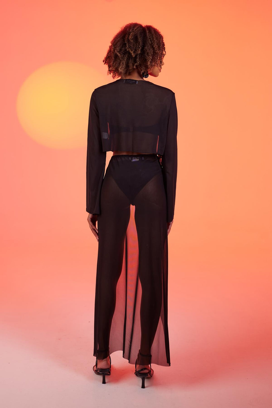 HLLY Women Ringer Pareo Set Black - Falls
