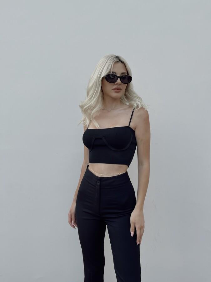 HLLY Women Stella Crop Black - Mörfelden-Walldorf