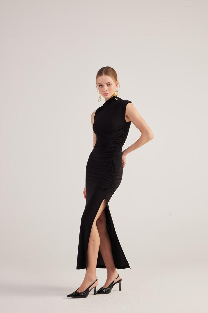HLLY Women Lily Dress Black - Darlington