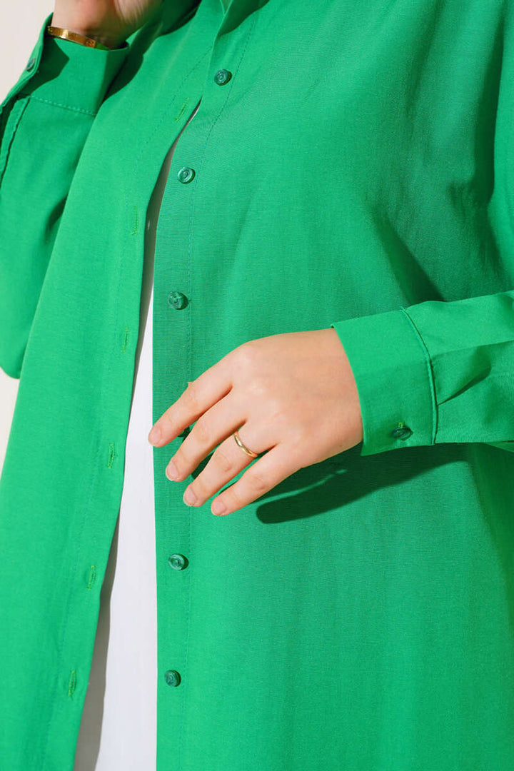 BGD Women Hijab Tunic - Green - Montemorelos