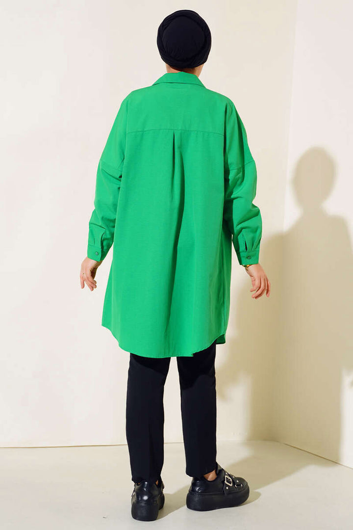 BGD Women Hijab Tunic - Green - Montemorelos