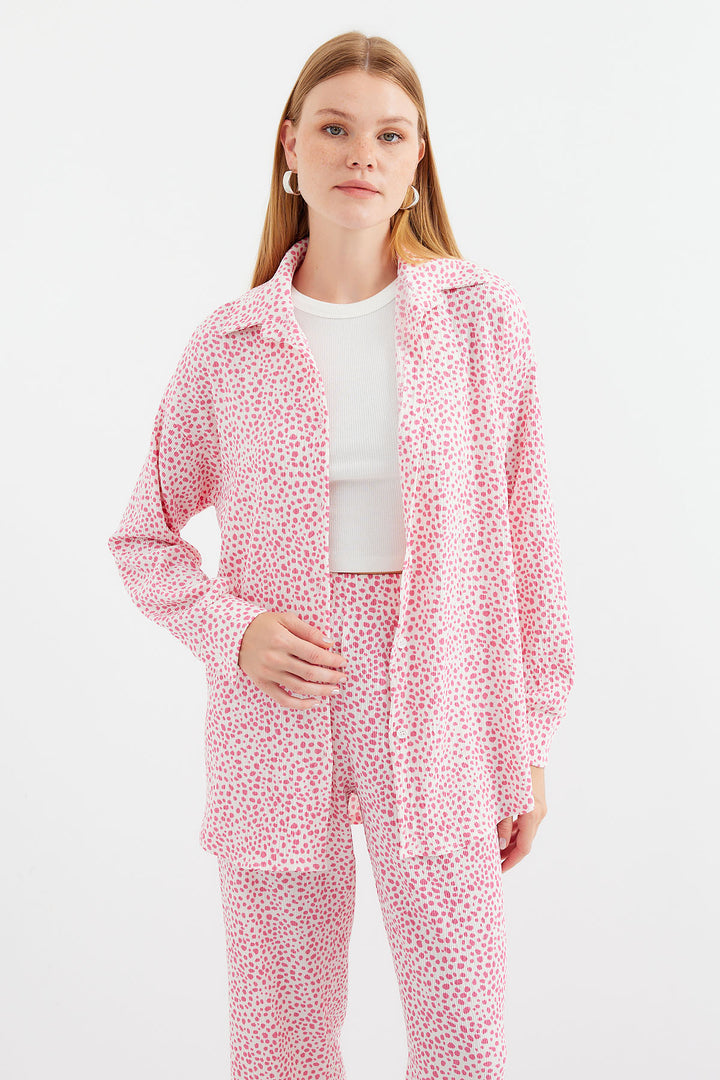 BGD Women Knitted Two-Piece Set - Pink - Avondale
