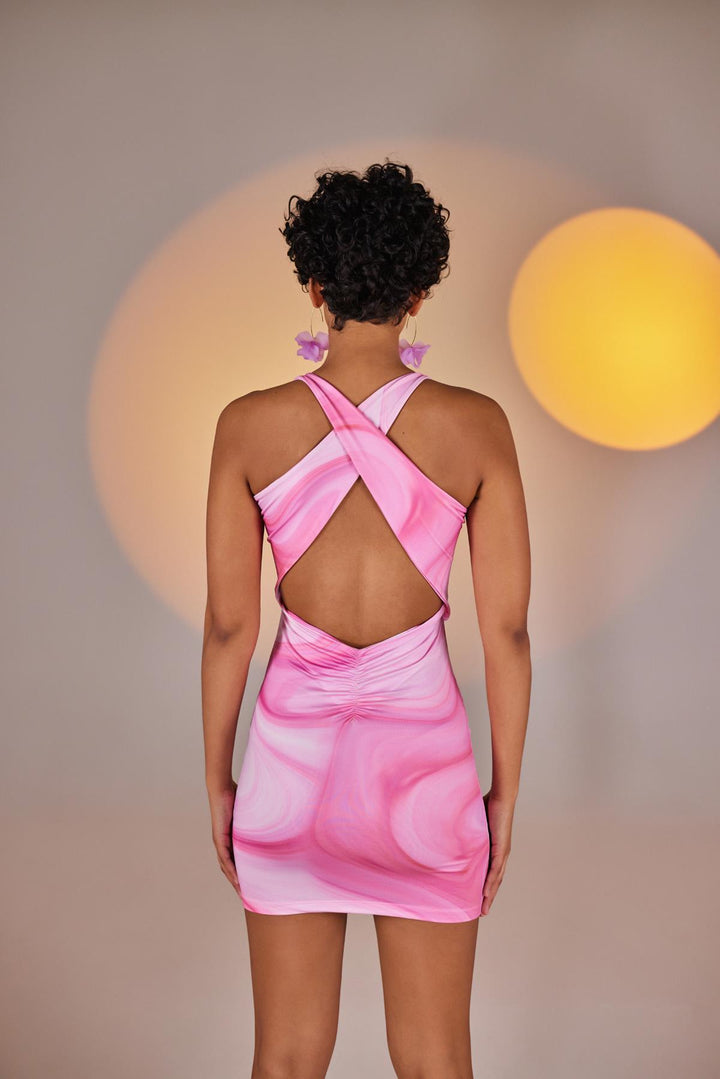 HLLY Women Jorie Dress Pink - Aschaffenburg
