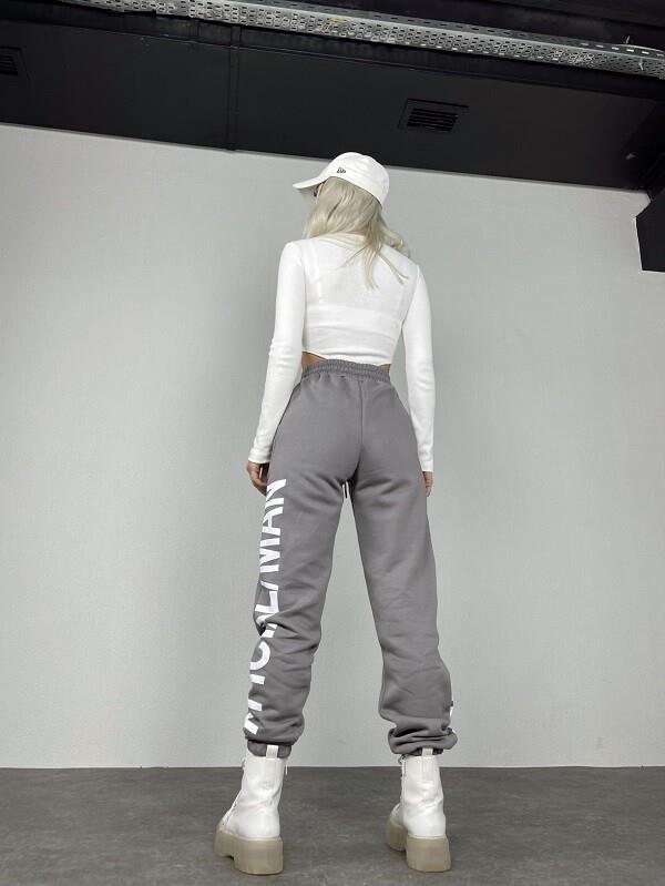 HLLY Women Dean Sweatshirt Gray - Arlington Heights