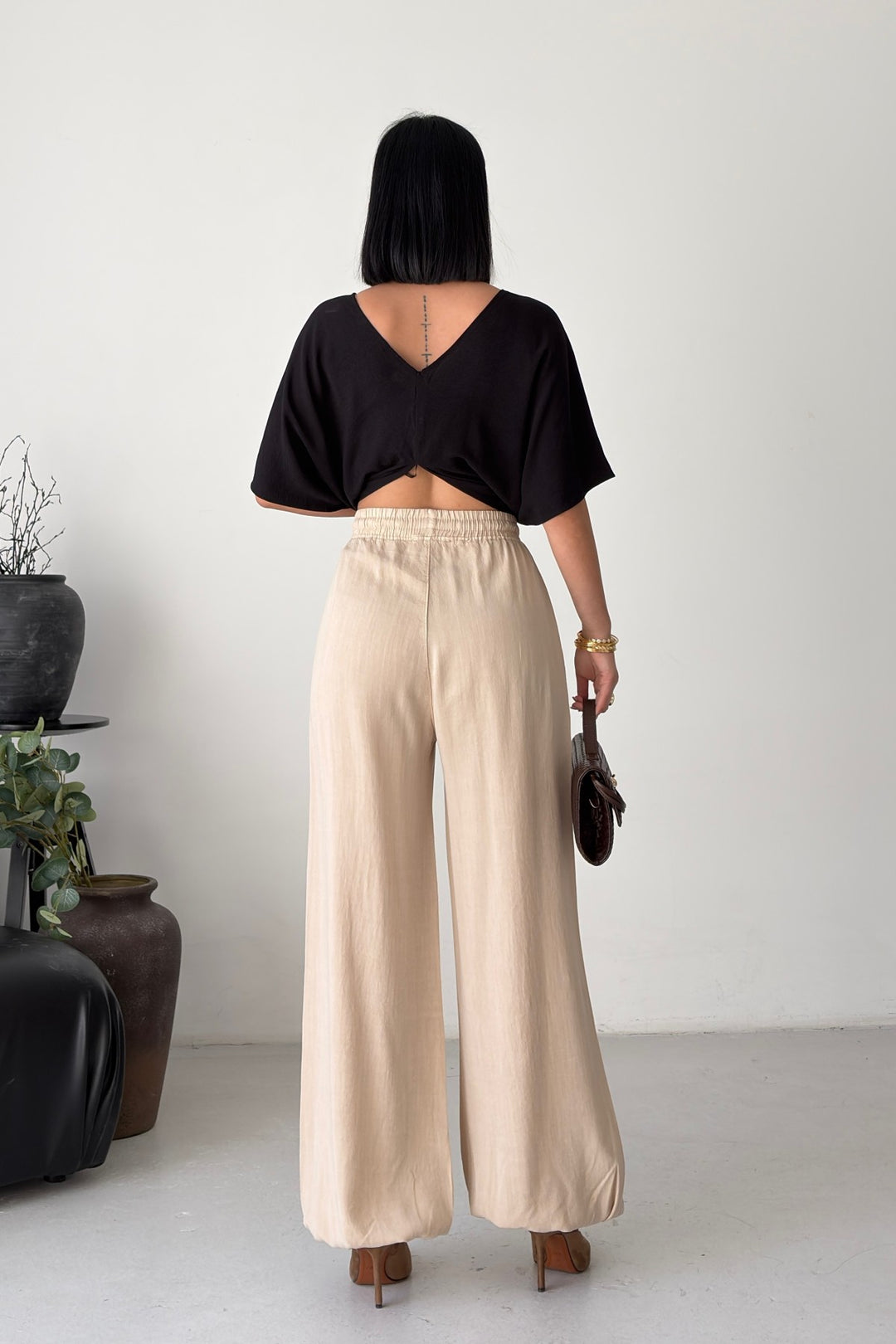 XLJ Trouser with Elasticated Waist and Hem - Brisbane