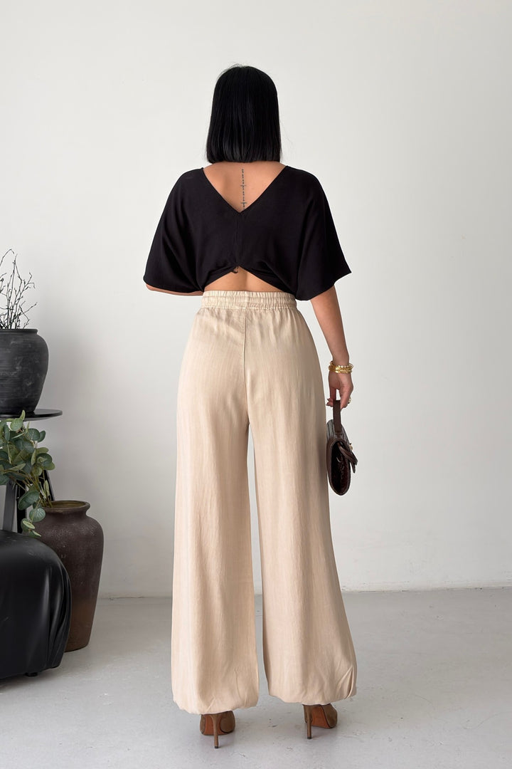 XLJ Trouser with Elasticated Waist and Hem - Brisbane