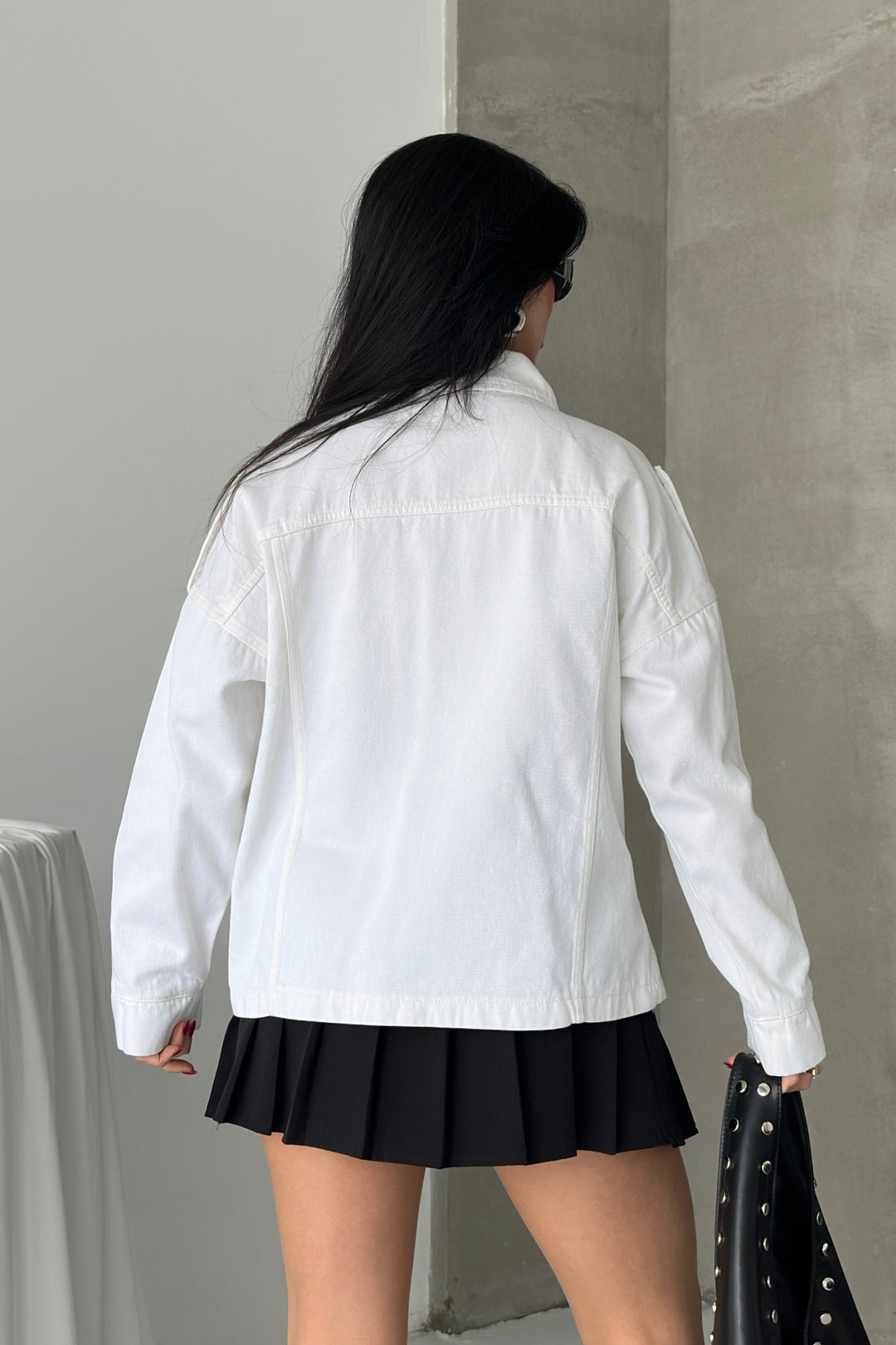 XLJ Denim Jacket with Pockets - Gera