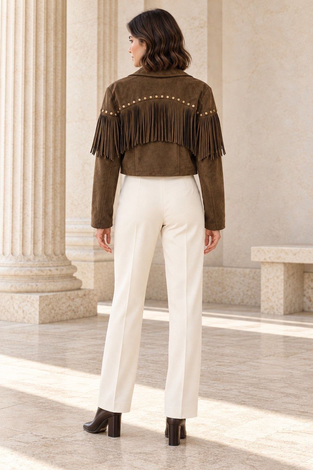 XLJ Short Jacket with Tassel Lining 6381 - Hengelo