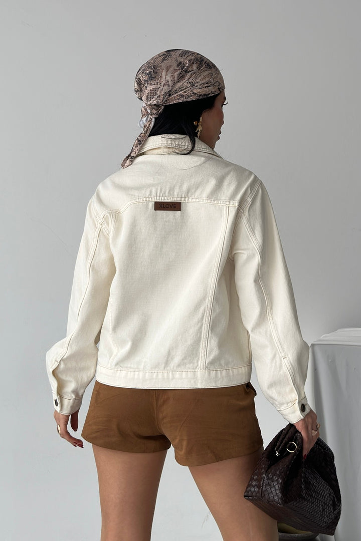 XLJ Denim Jacket with Buttons 6081 - Springfield