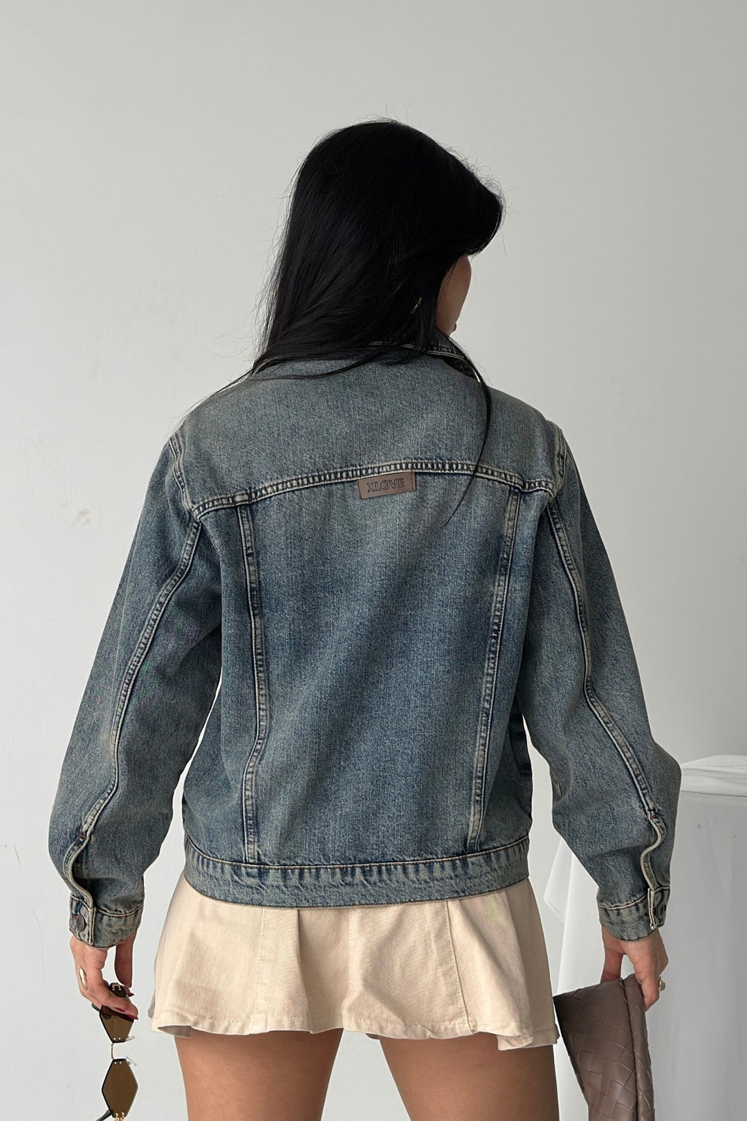 XLJ Denim Jacket with Buttons 6081 - Palaiseau
