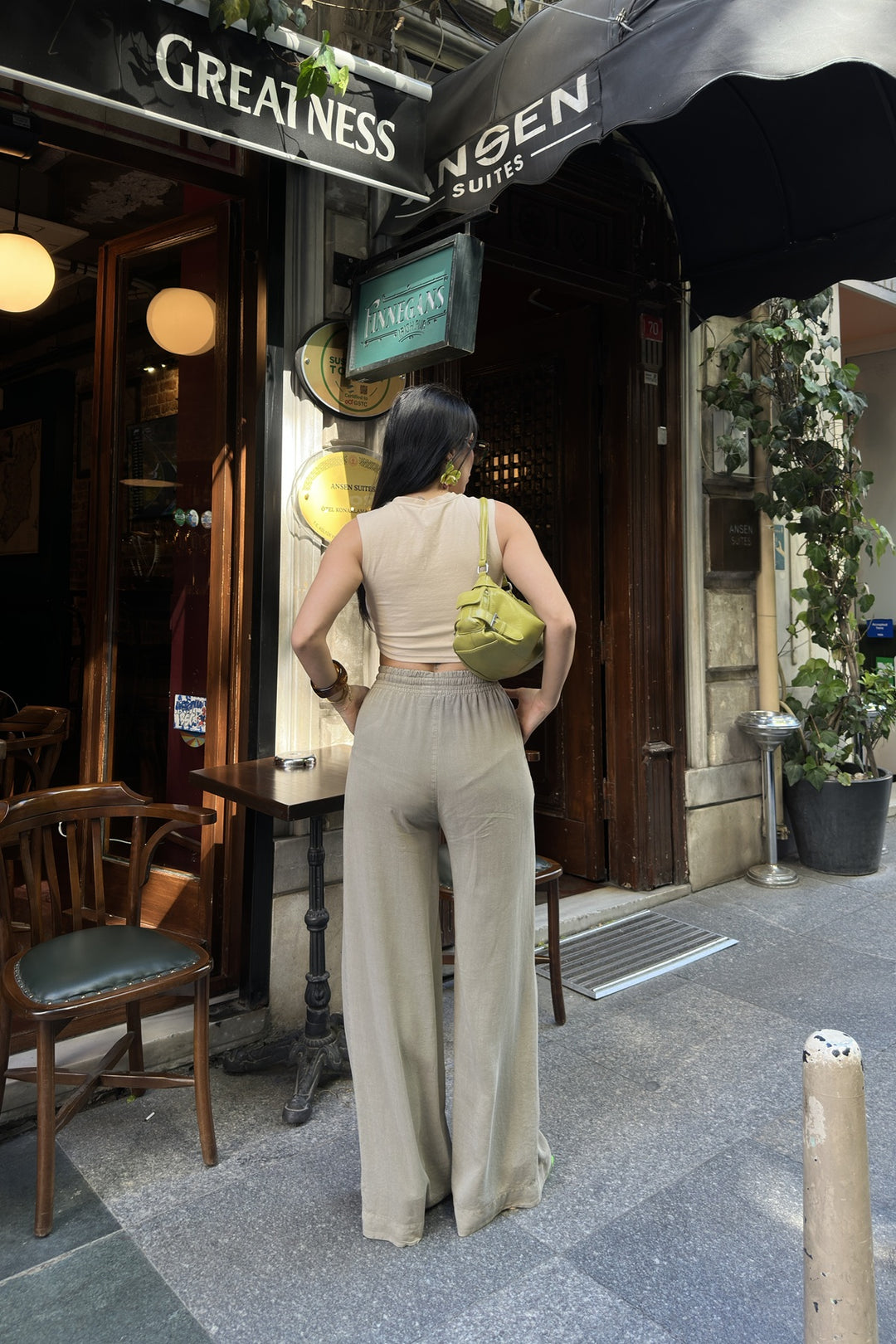 XLJ Elasticated Palazzo Trousers - West Allis