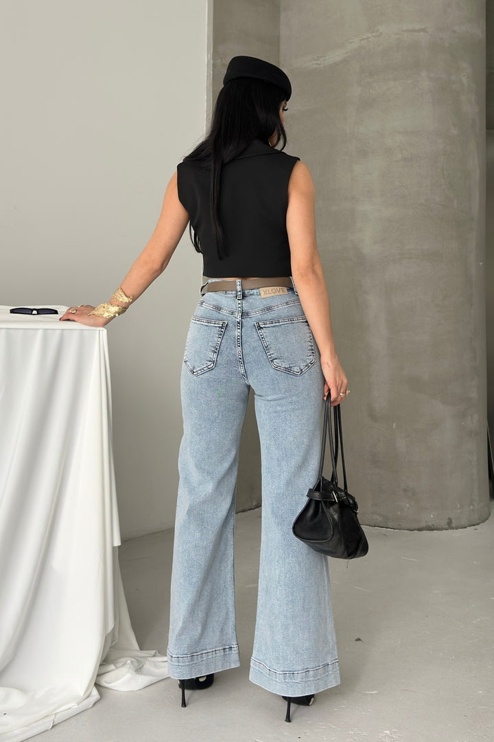 XLJ Jeans with Topstitch Detail - Fribourg