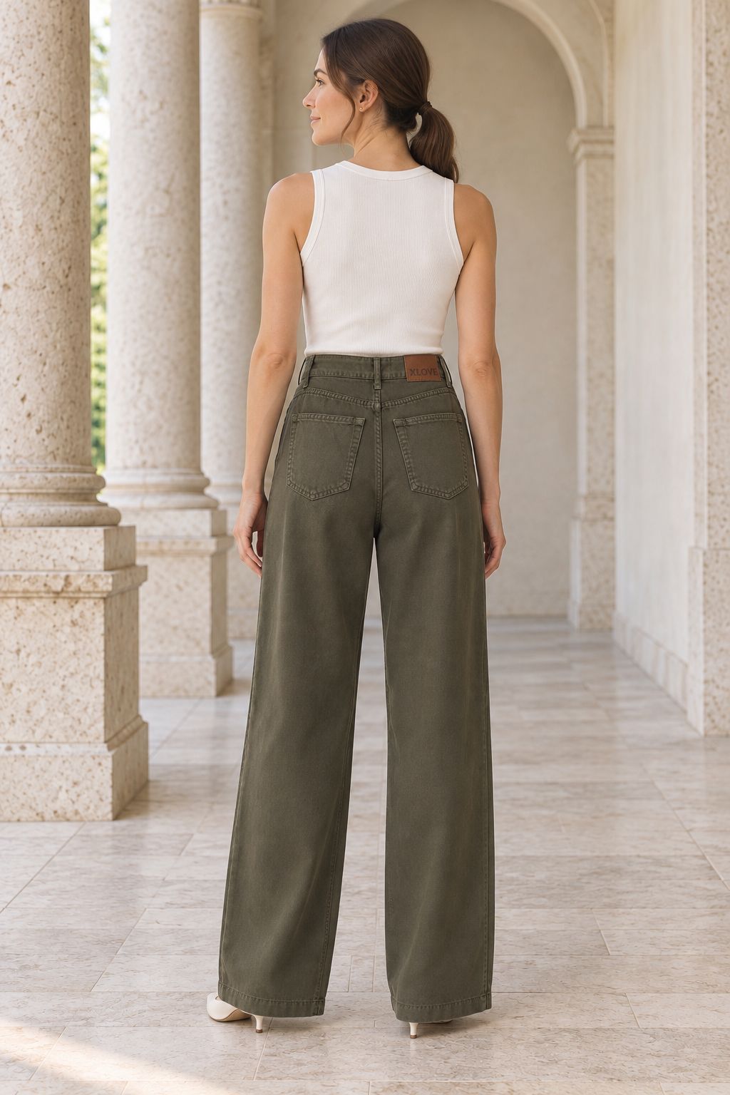 XLJ Wide Leg Relax Jeans - Rainham