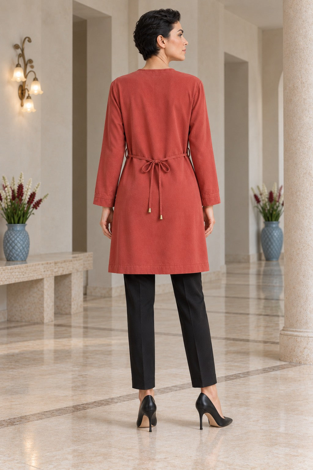 XLJ Asymmetric Button-Down Shirt 6403 - Oakville