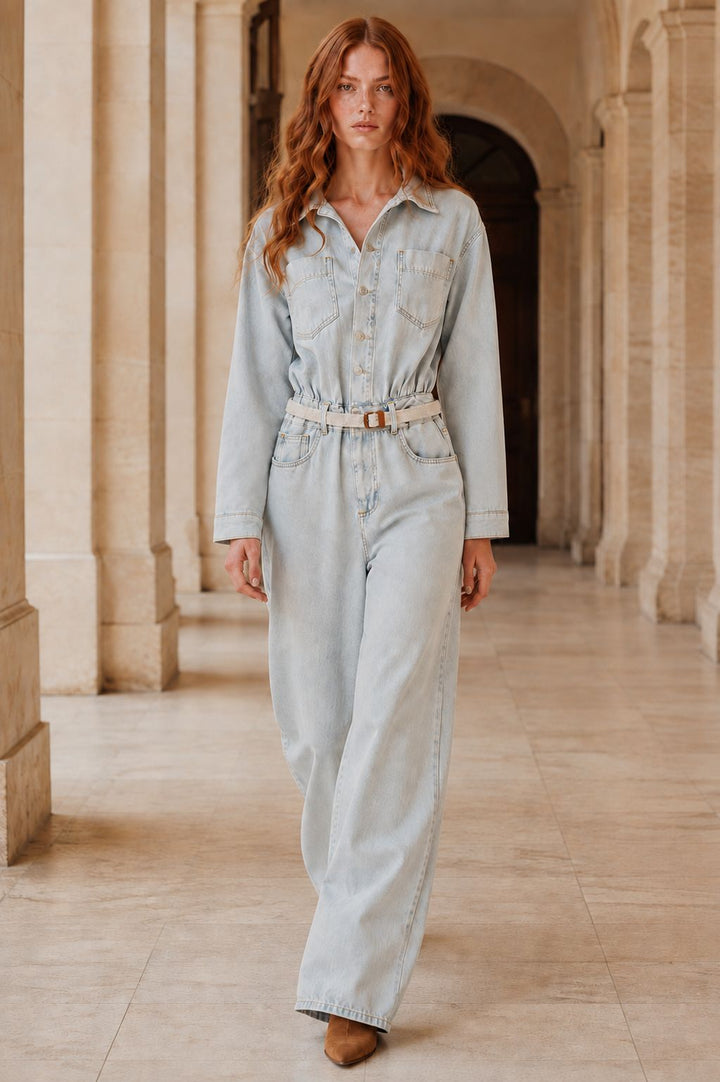 XLJ Overalls with Elasticated Waist - Aurora