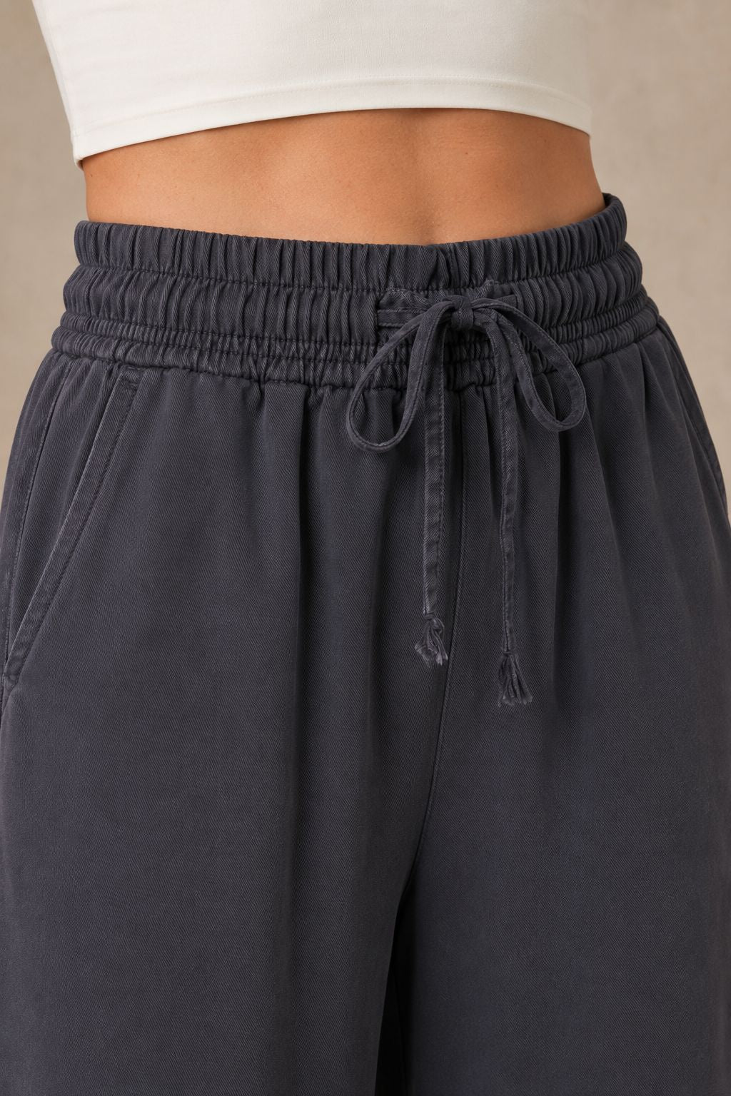 XLJ Elasticated Palazzo Trousers - DeLand