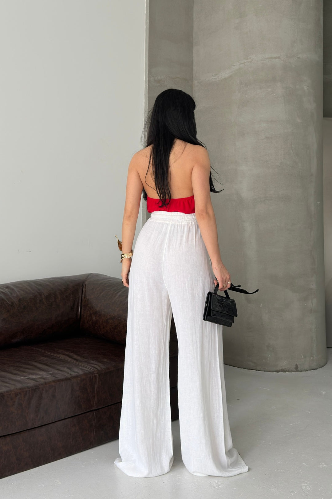 XLJ Elasticated Relaxed Trousers - West Babylon
