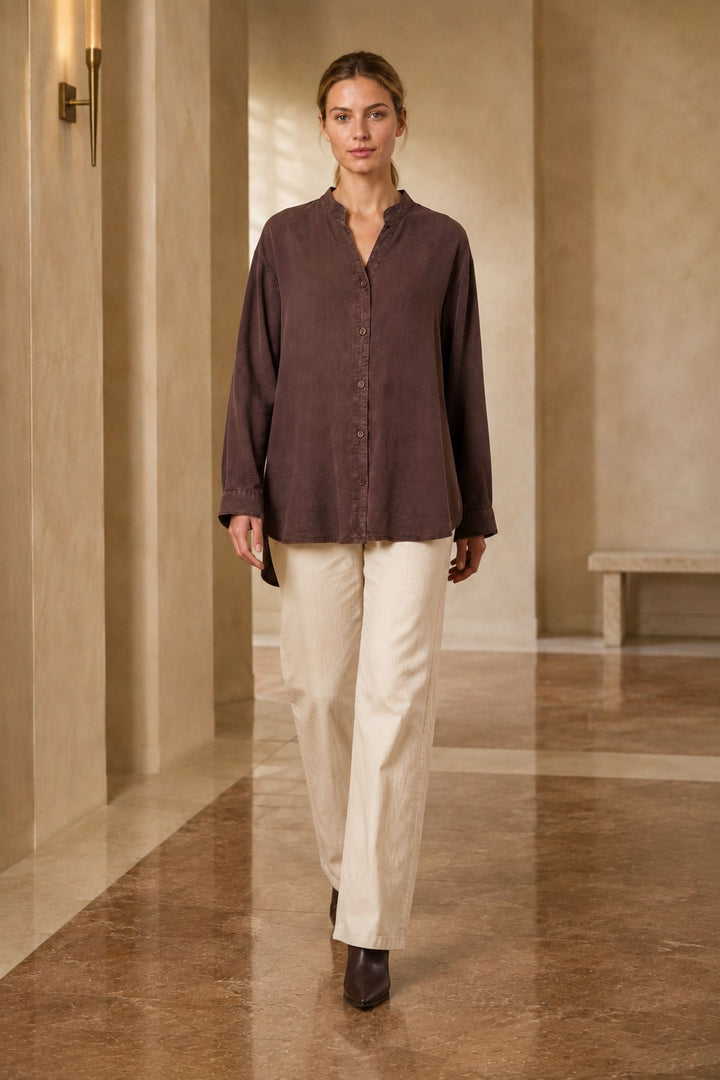 XLJ Long-Sleeved V-Neck Shirt HS641 - Council Bluffs